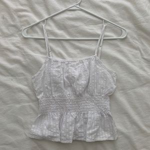Cotton On - White Synched Crop Top